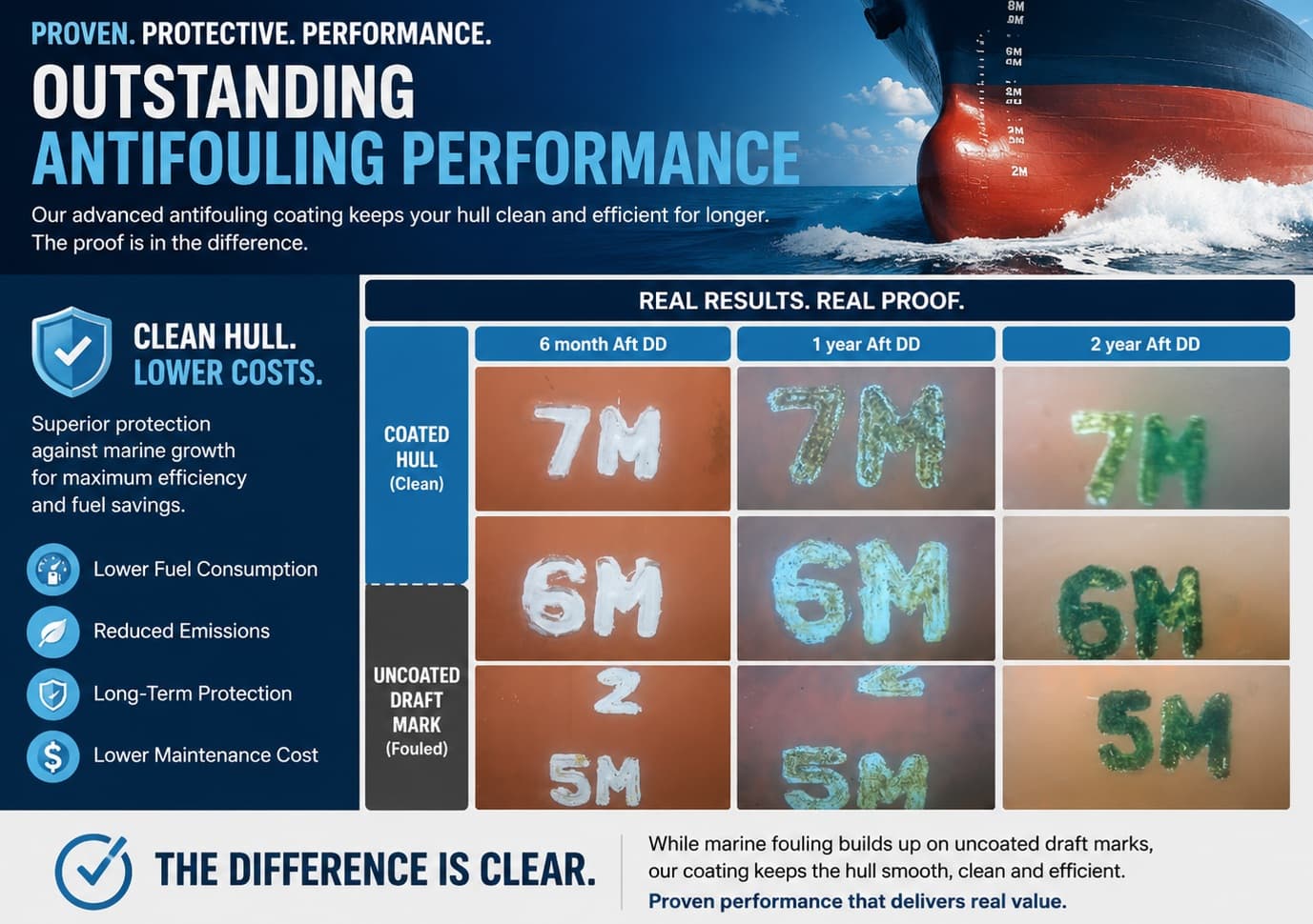 Outstanding Long-Term Antifouling Protection